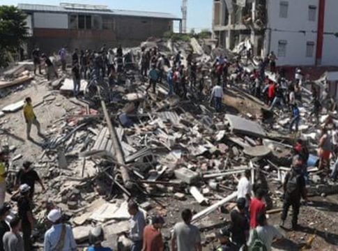 Earthquake in Colombia