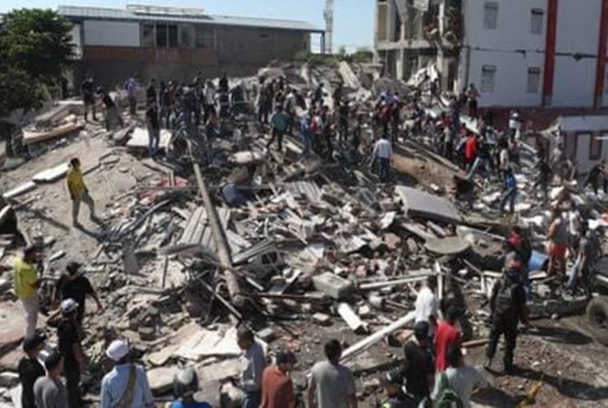 Earthquake in Colombia