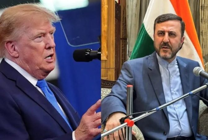 donald trump and kazem gharibabadi