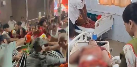 ബിഹാറിലെ അശോക് ധാം ക്ഷേത്രത്തിൽ തിക്കും തിരക്കും; ഏഴുമരണം