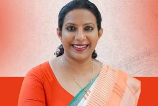 പാലായിൽ ഇടതു-കോൺഗ്രസ് വിമത സഖ്യം ഭരണത്തിൽ; മായാ രാഹുൽ അധ്യക്ഷ maya rahul