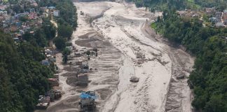 Nepal flash flood