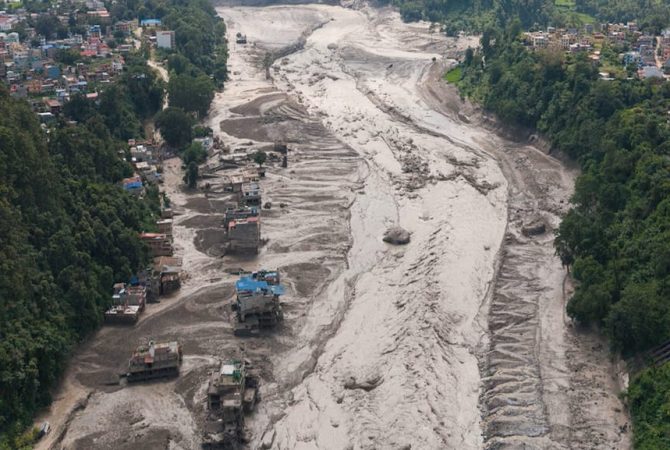 Nepal flash flood