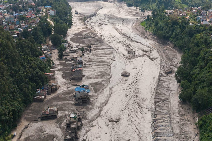 Nepal flash flood Nepal flash flood