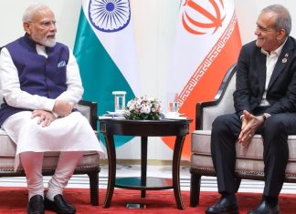 Narendra Modi- Masoud Peseshkian Meet