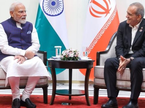 Narendra Modi- Masoud Peseshkian Meet