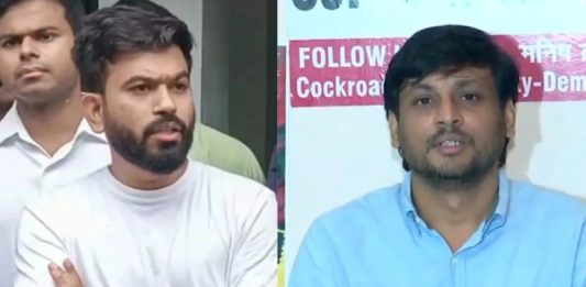 കോക്രോച്ച് ജനതാ പാർട്ടി പിളർന്നു; പുതിയ വിഭാഗം രൂപീകരിച്ച് മനീഷ് ബ്രഹ്മഭട്ട് Abhijeet Dipke, Manish Brahmbhatt