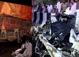 ‘വീഴ്ച ഉണ്ടായിട്ടില്ല, അപകടകാരണം അമിതവേഗവും അനധികൃത പാർക്കിങ്ങും’ kaipamangalam-road-accident