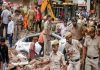 students pg building collapsed in delhi