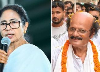 റജിനഗർ ഉപതിരഞ്ഞെടുപ്പ്; പിൻമാറ്റ നിലപാട് മാറ്റി, റബിയുൾ ആലം ചൗധരി മൽസരിക്കും Mamatha Banarjee and Rabiul Alam Chowdhury
