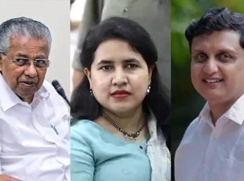 Pinarayi vijayan, veena and riyaz