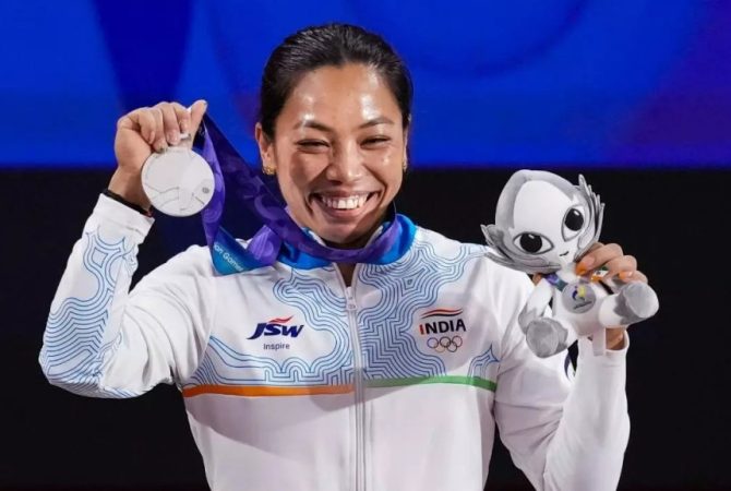 Asian Games weightlifting-Mirabai Chanu