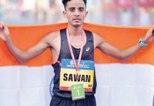 മാരത്തണിൽ ഇന്ത്യക്ക് ചരിത്രമെഡൽ; രണ്ടാം മെഡൽ നേട്ടത്തിൽ മലയാളി താരം വിദർഭ sawan-barwal-indian-marathon-medal-asian-games