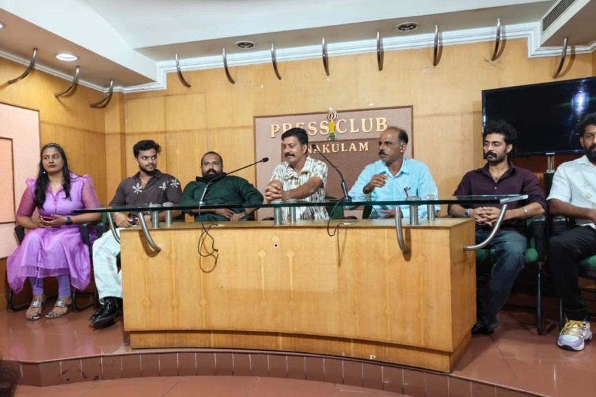 Director Sreejith M. Nair Press Meet Director Sreejith M. Nair Press Meet