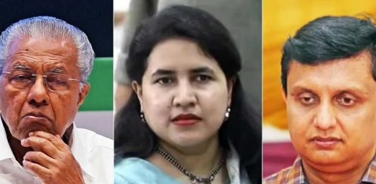 മാസപ്പടിക്കേസ്; എഫ്ഐആർ രജിസ്റ്റർ ചെയ്ത് വിജിലൻസ്, പിണറായി ഒന്നാംപ്രതി pinarayi-vijayan-veena-riyas