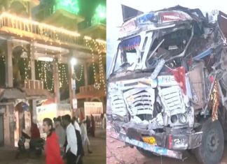 മധ്യപ്രദേശിൽ ഭക്തർക്കിടയിലേക്ക് ട്രക്ക് പാഞ്ഞുകയറി 13 മരണം, 39 പേർക്ക് പരിക്ക് Truck Accident in Gwalior