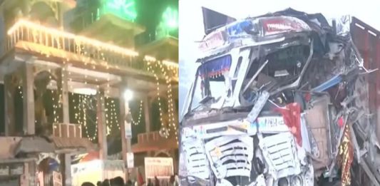 മധ്യപ്രദേശിൽ ഭക്തർക്കിടയിലേക്ക് ട്രക്ക് പാഞ്ഞുകയറി 13 മരണം, 39 പേർക്ക് പരിക്ക് Truck Accident in Gwalior