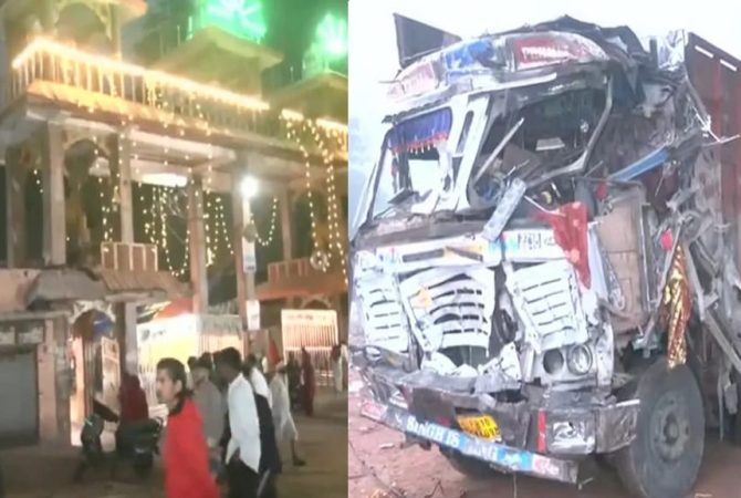 മധ്യപ്രദേശിൽ ഭക്തർക്കിടയിലേക്ക് ട്രക്ക് പാഞ്ഞുകയറി 13 മരണം, 39 പേർക്ക് പരിക്ക് Truck Accident in Gwalior