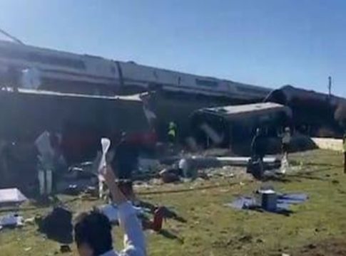 Train Collision in Spain